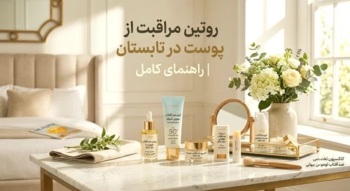 روتین مراقبت از پوست در تابستان | راهنمای کامل