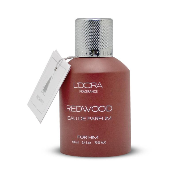 ادوپرفیوم مردانه مدل REDWOOD فرگرنس لیدورا 100 میلیلیتر لیدورا - 100 میلیلیتر رایحهای ماندگار و جذاب، ترکیبی از نتهای منحصر به فرد