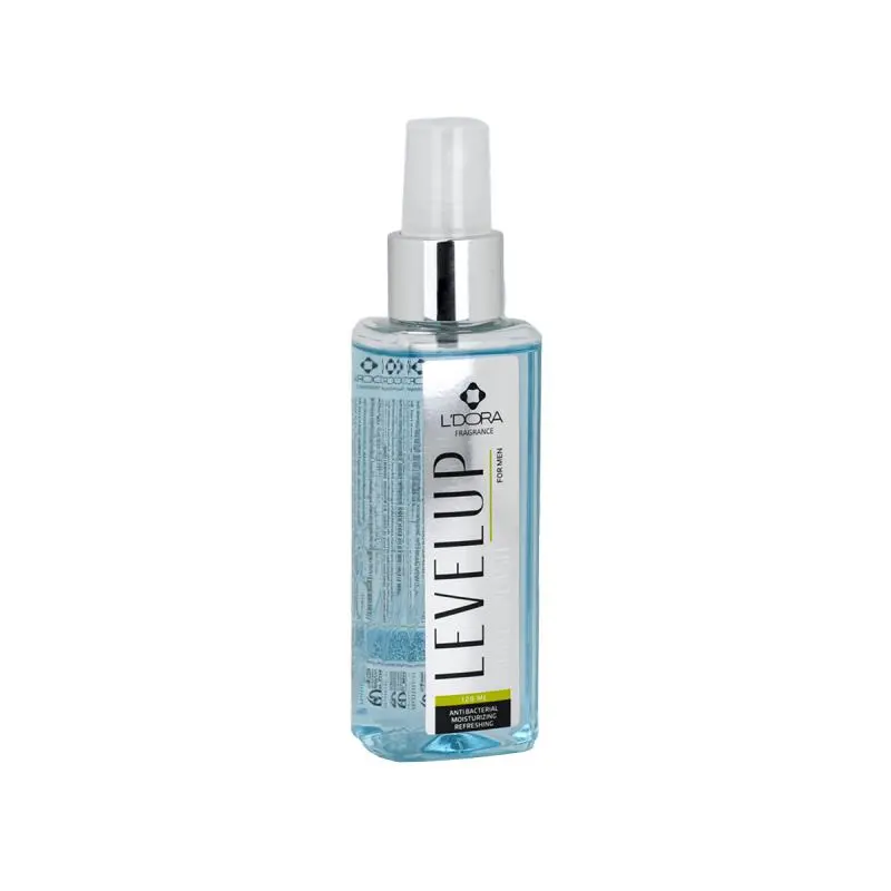 اسپری خوشبوکننده بدن مردانه مدل Level up فرگرنس 120 میلی لیتر هربال (Herbal)